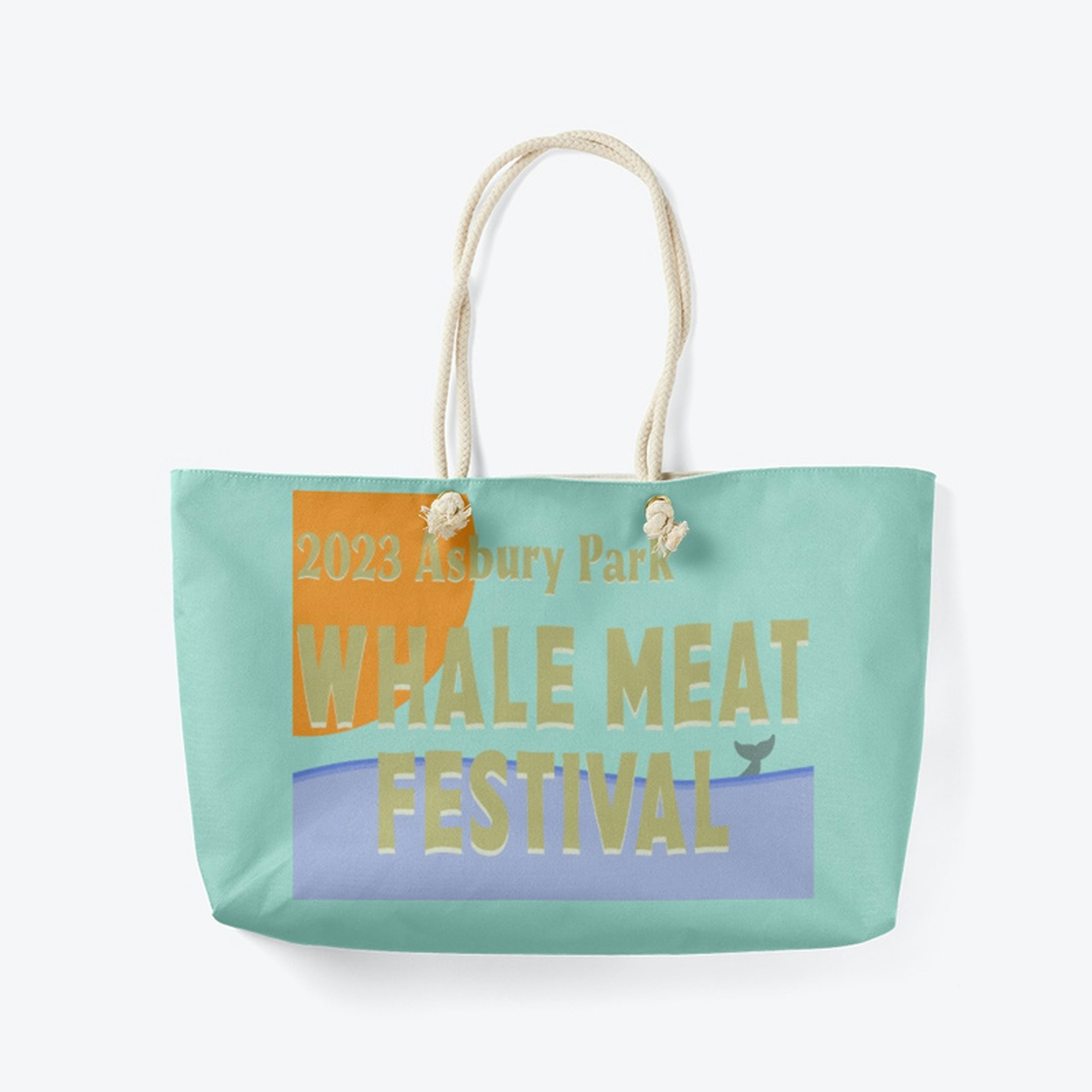 Asbury Park Whale Fest Tote Bag