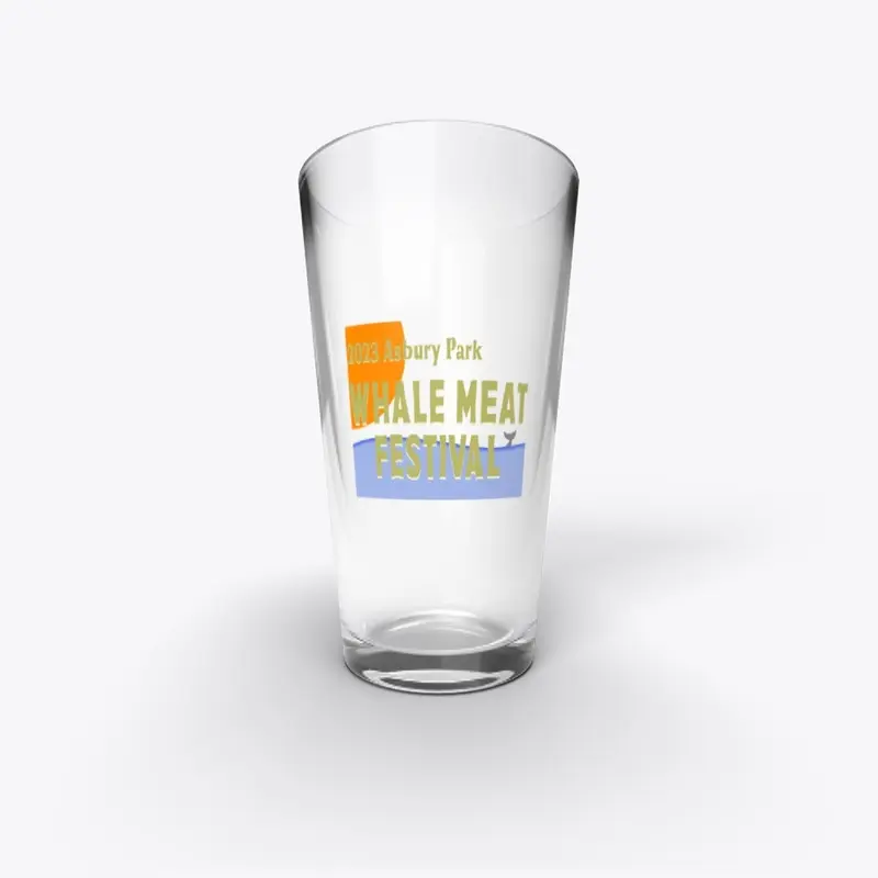 Asbury Park Whale Fest 2023 Pint Glass